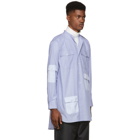 JW Anderson Indigo Long Workwear Contrast Shirt