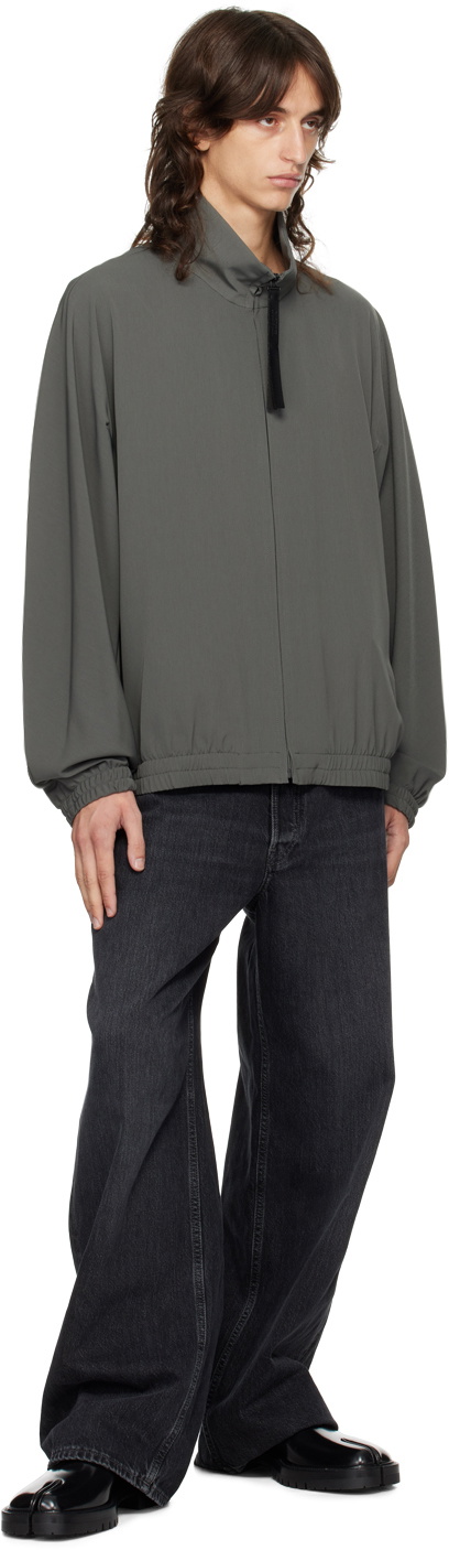 N.Hoolywood Gray Zip Jacket