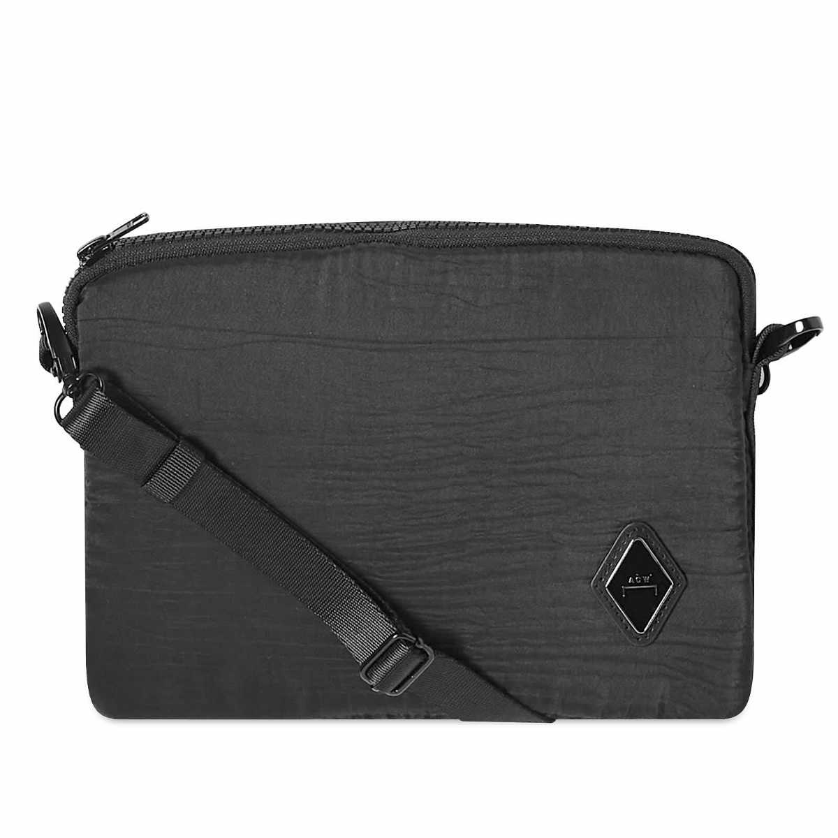 Photo: A-COLD-WALL* Men's Diamond Pouch Bag in Onyx