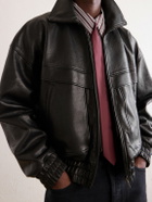SAINT LAURENT - Leather Jacket - Black