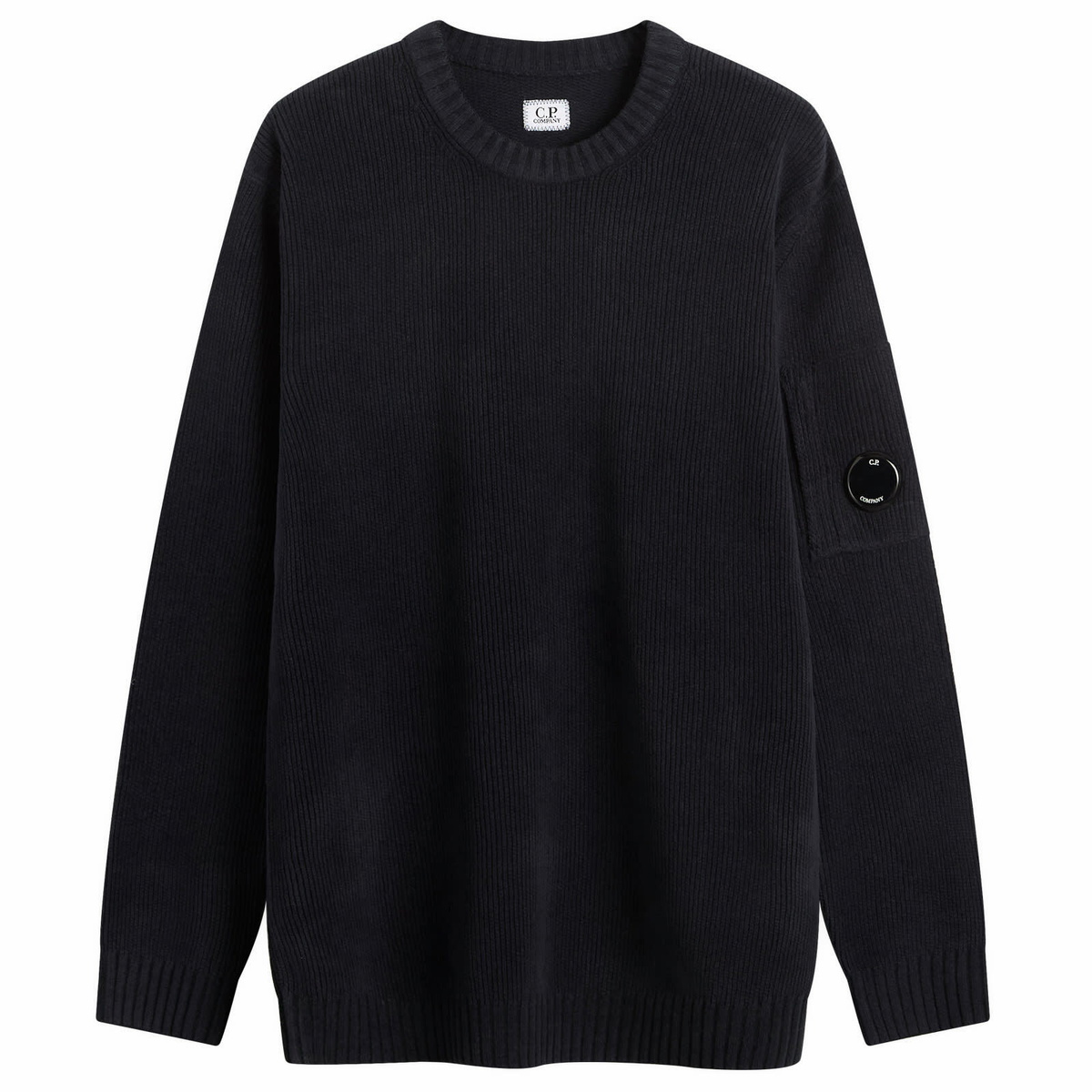 C.P. Company - Wool-Blend Zip-Up Cardigan - Black C.P. Company