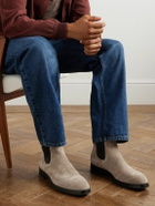 Officine Creative - Ortega 003 Suede Chelsea Boots - Brown