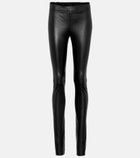 Joseph - Mid-rise leather leggings