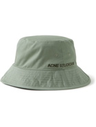 Acne Studios - Logo-Embroidered Cotton-Twill Bucket Hat