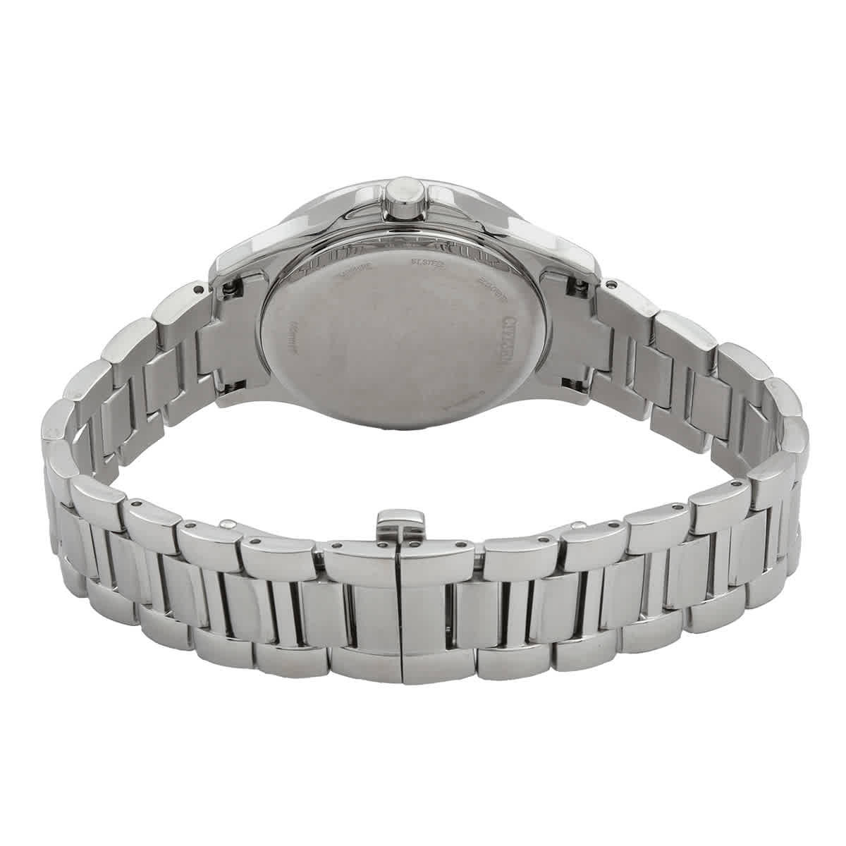 Citizen Classic Eco-Drive Crystal Mother of Pearl Dial Ladies Watch EW2640-54Y