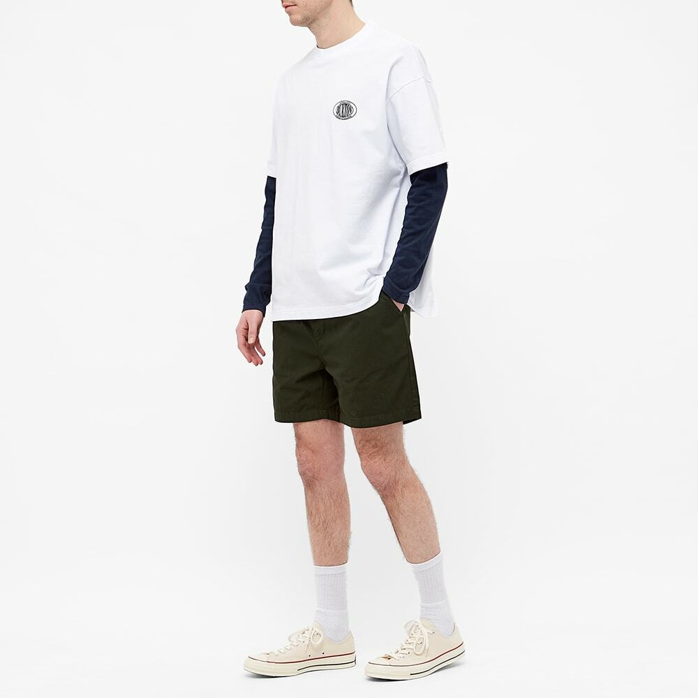 Colorful Standard Men's Classic Organic Twill Shorts in Hunter Green