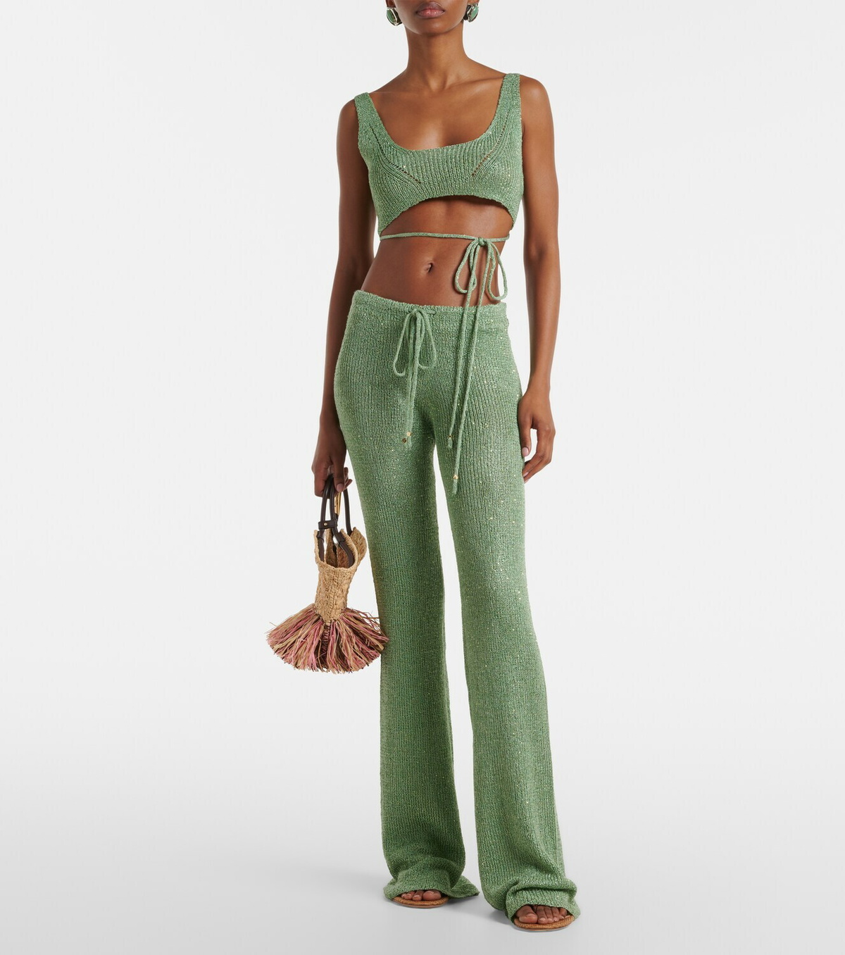 Bananhot Liz sequined flared pants