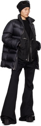 Rick Owens Black Moncler Edition Cyclopic Down Coat