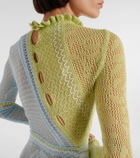 Roberta Einer Ali open-knit cotton minidress