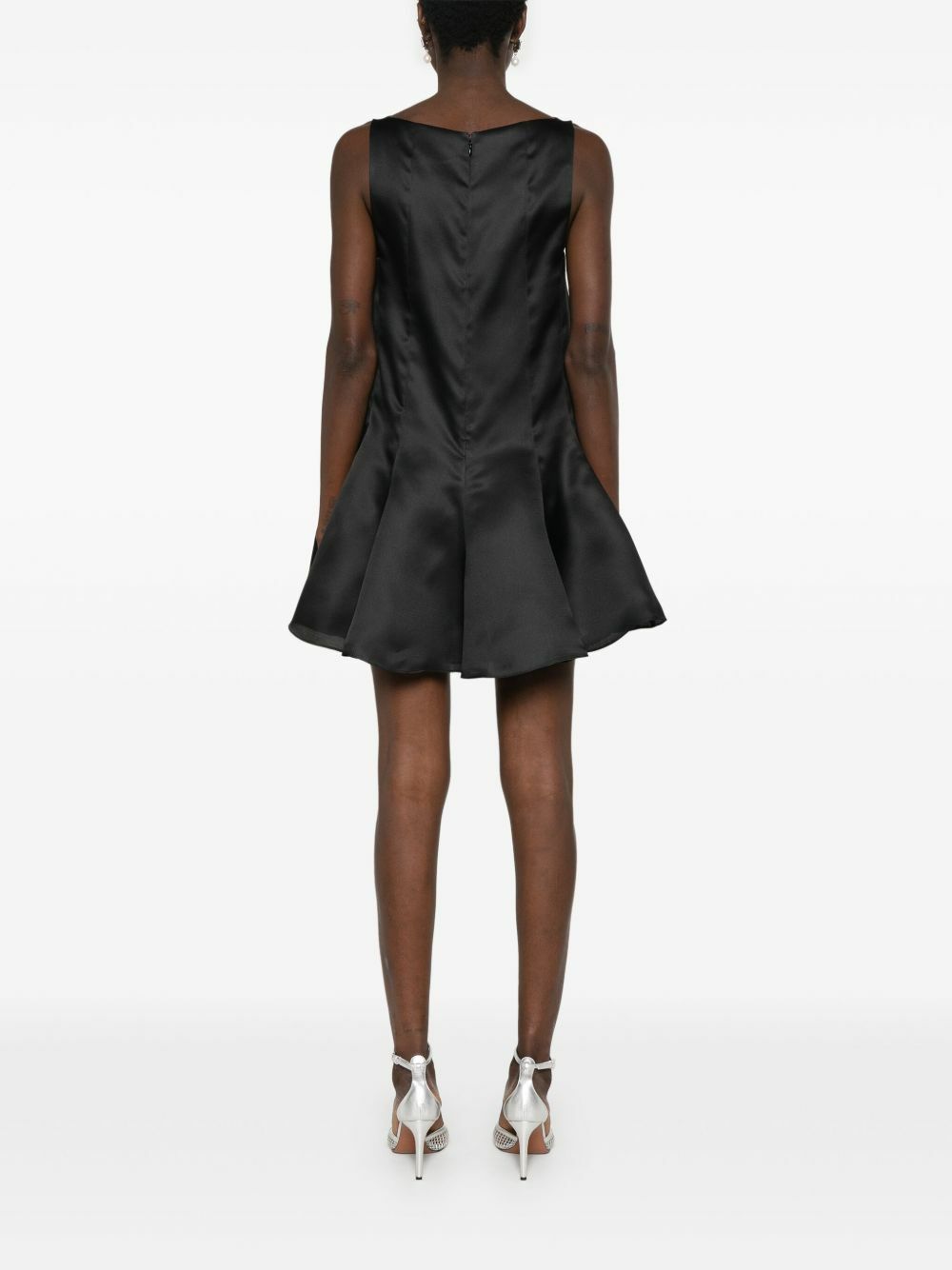 Khaite New £730 Black Silk Slip Dress S