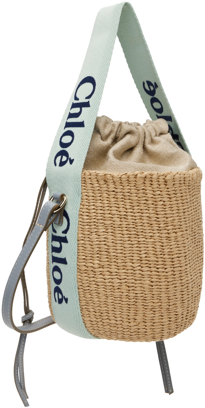Chloé Beige Woody Basket Bag
