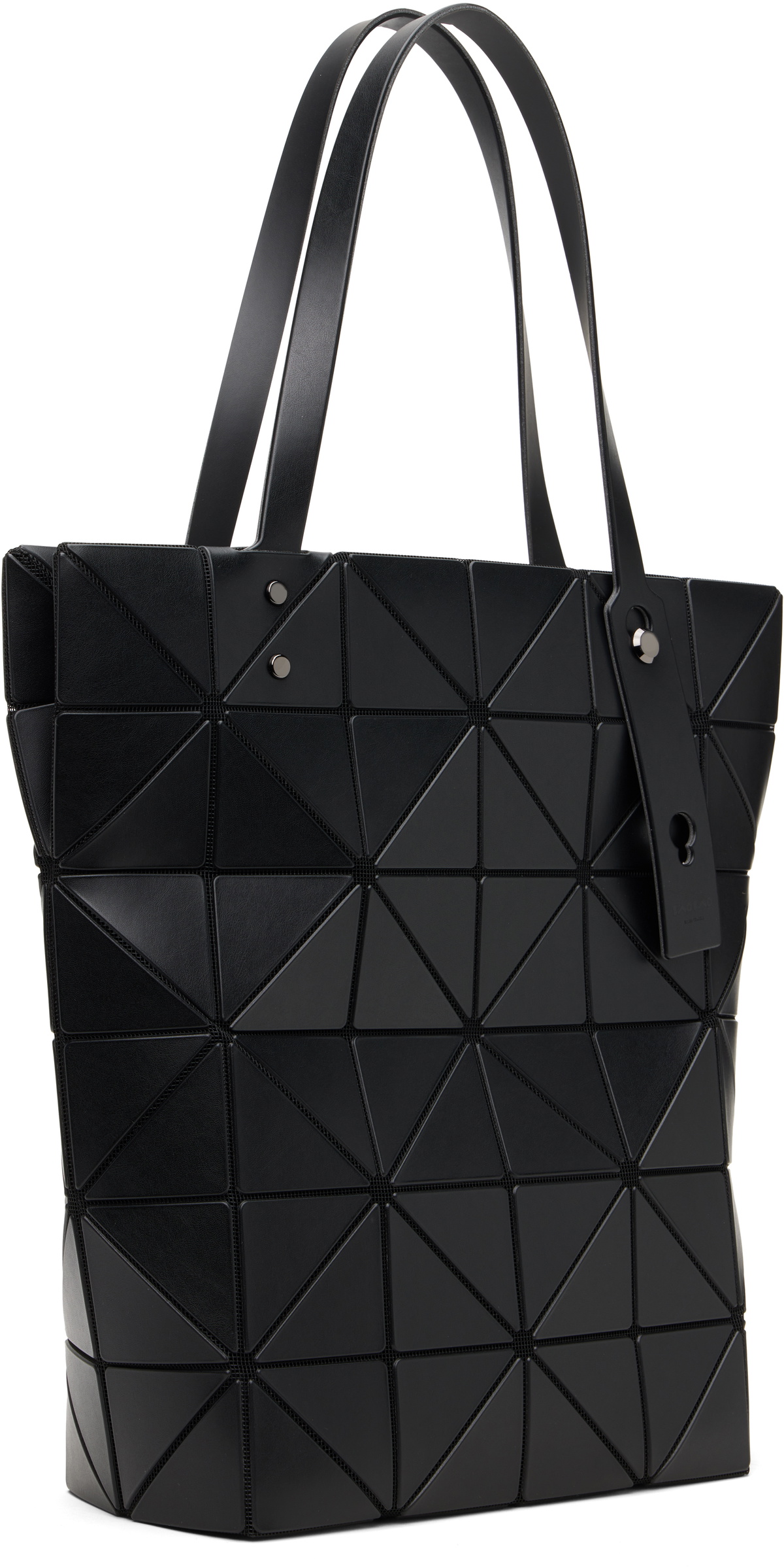 BAO BAO ISSEY MIYAKE Black Blocky Tote