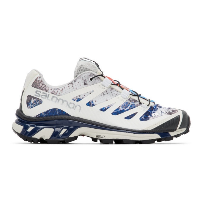 Photo: Salomon White and Blue Limited Edition XT-4 ADV Sneakers