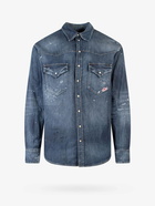 Dsquared2 D2 Leaf West Shirt Blue   Mens