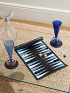 Smythson - Cross-Grain Leather Backgammon Roll