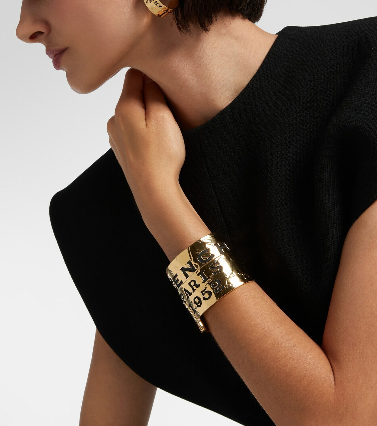 Givenchy Tape cuff bracelet