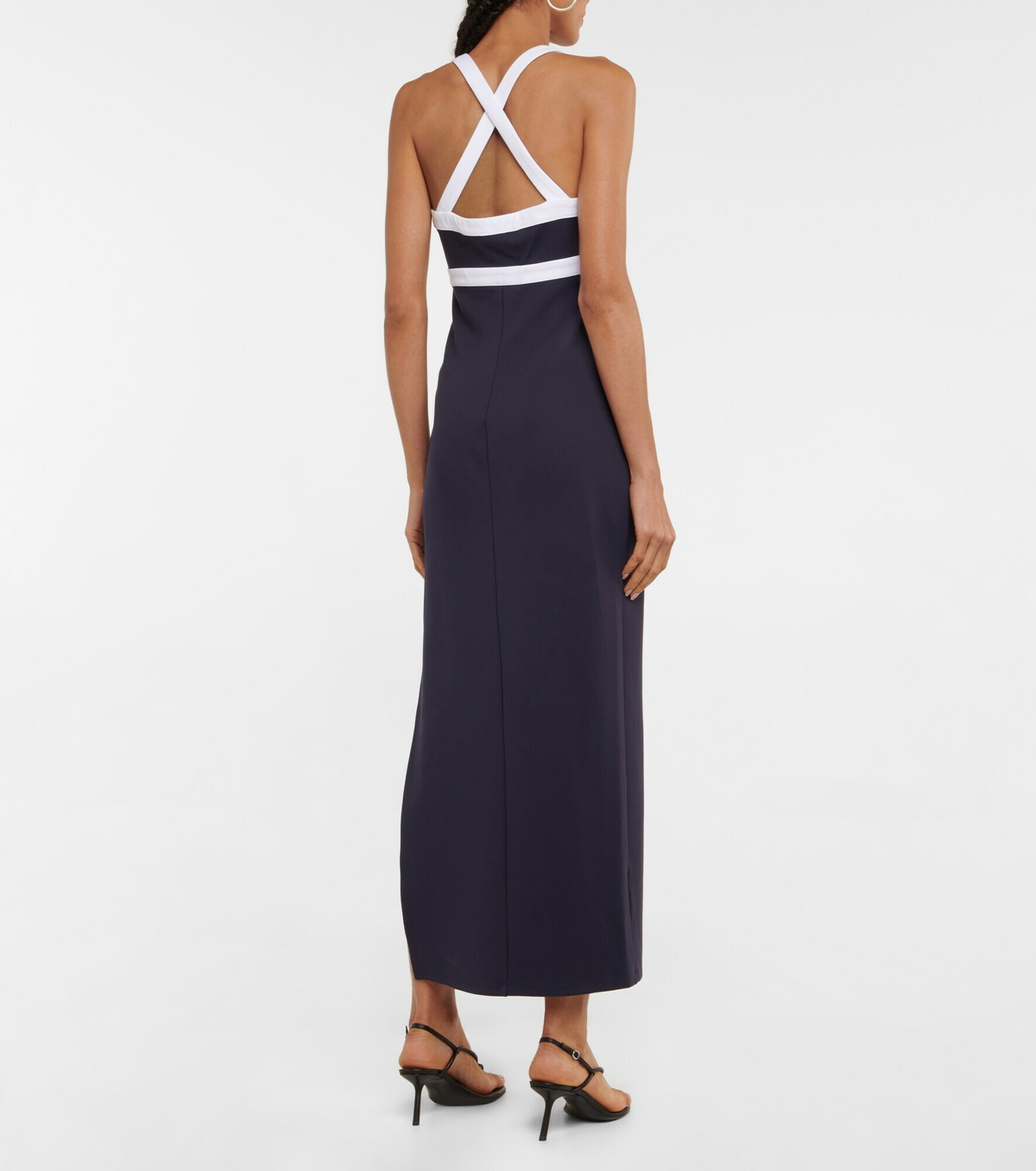 Staud - Augustine ponte midi dress Staud