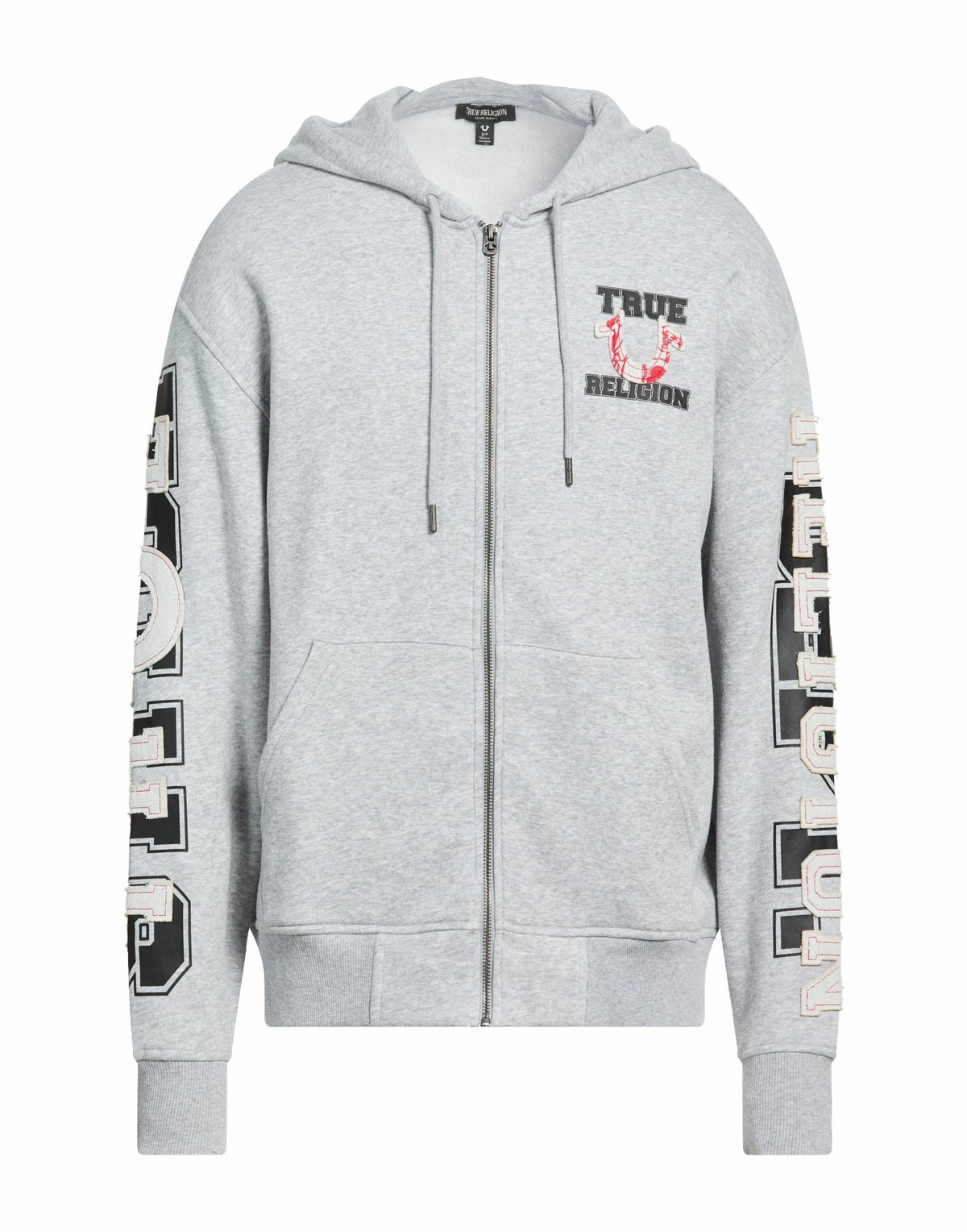 True Religion Mens Sweatshirt Light in Grey