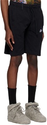 Bless Black Overjogging Shorts