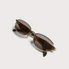 Prada Eyewear D51S Sunglasses in Gold/Light Purple Brown