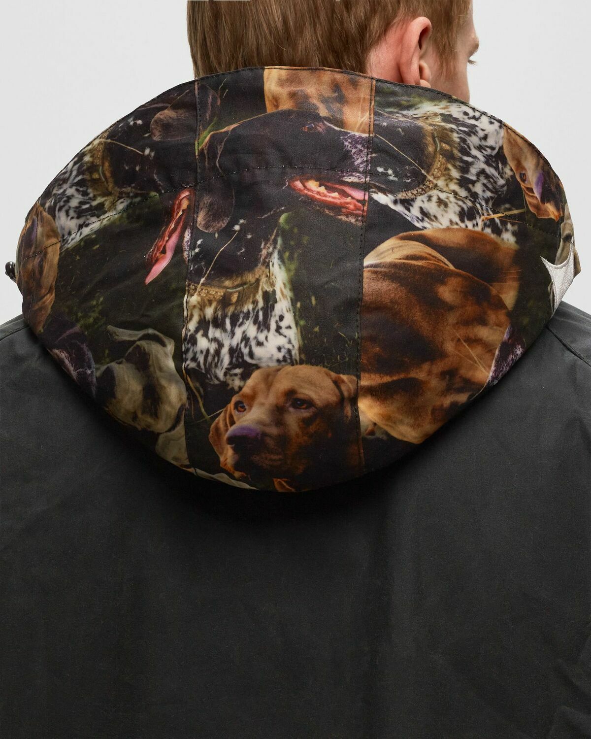 Barbour Barbour X Bstn Brand Prtd Hood Multi Hats