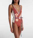 Alémais Soleil D'Amour printed swimsuit