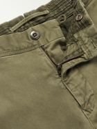 Incotex - Slim-Fit Stretch Cotton-Blend Trousers - Green