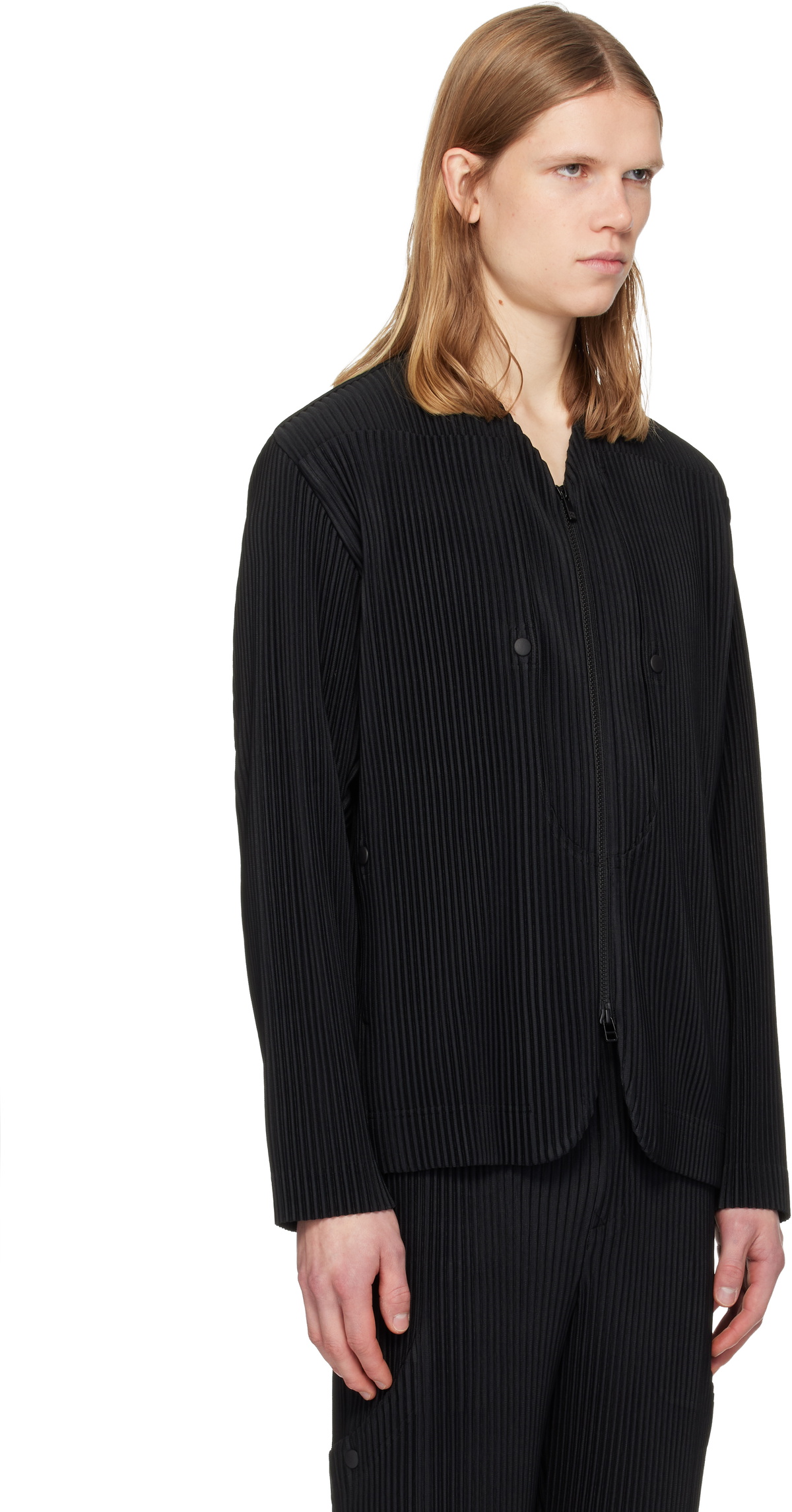 HOMME PLISSÉ ISSEY MIYAKE Black Quarry Jacket Homme Plisse Issey