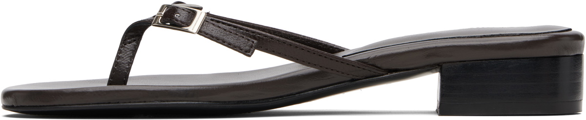 Paloma Wool Brown Mica Sandals
