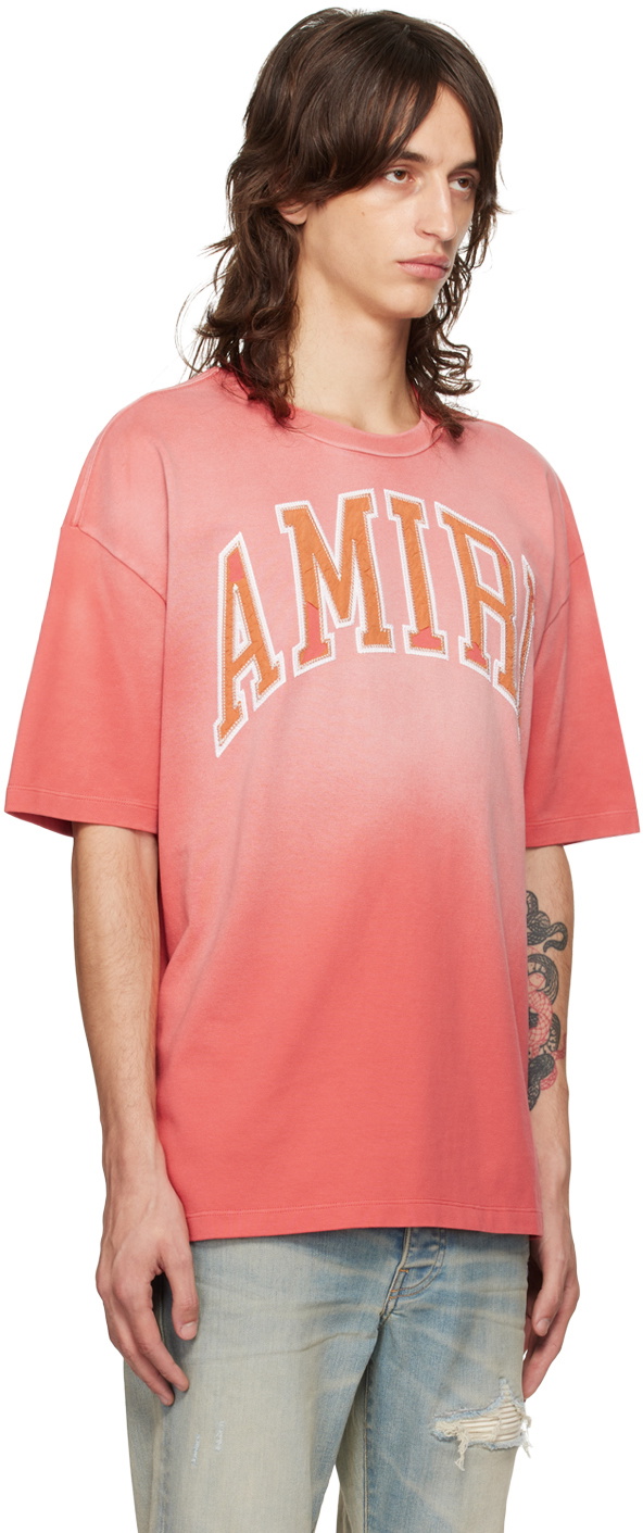 AMIRI Pink Vintage Oversized T-shirt