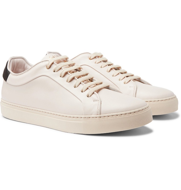 Photo: Paul Smith - Basso Leather Sneakers - Neutrals