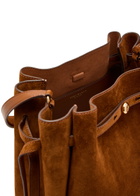 Tory Burch Romy Large Suede Bucket bag - Caramel - One Size
