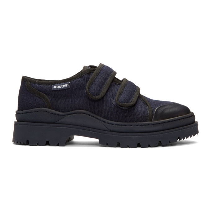 Photo: Jacquemus Navy Les Chaussures Gadjo Sneakers
