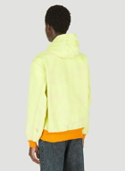 Zip Up Hooded Sweatshirt in Yellow