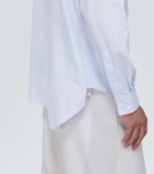 Loewe Asymmetric cotton poplin shirt