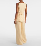 Posse Nancy linen top