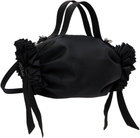 Simone Rocha Black Mini Double Ribbon Rosette Bag