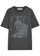 Our Legacy Box Printed Cotton T-shirt Black