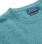 Polo Ralph Lauren - Slim-Fit Mélange Cashmere Sweater - Blue