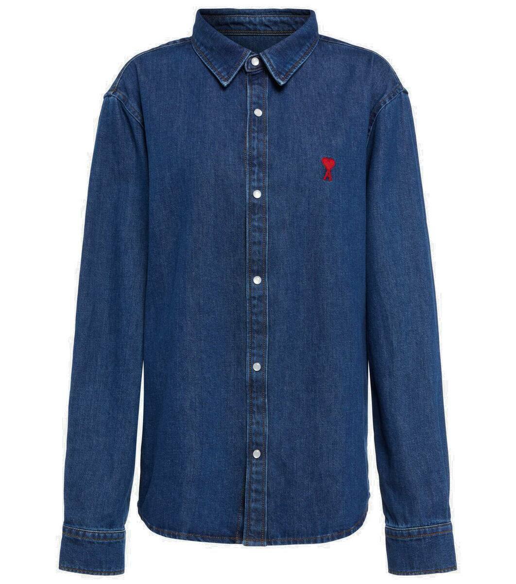 Ami Paris Ami de Cœur denim shirt AMI