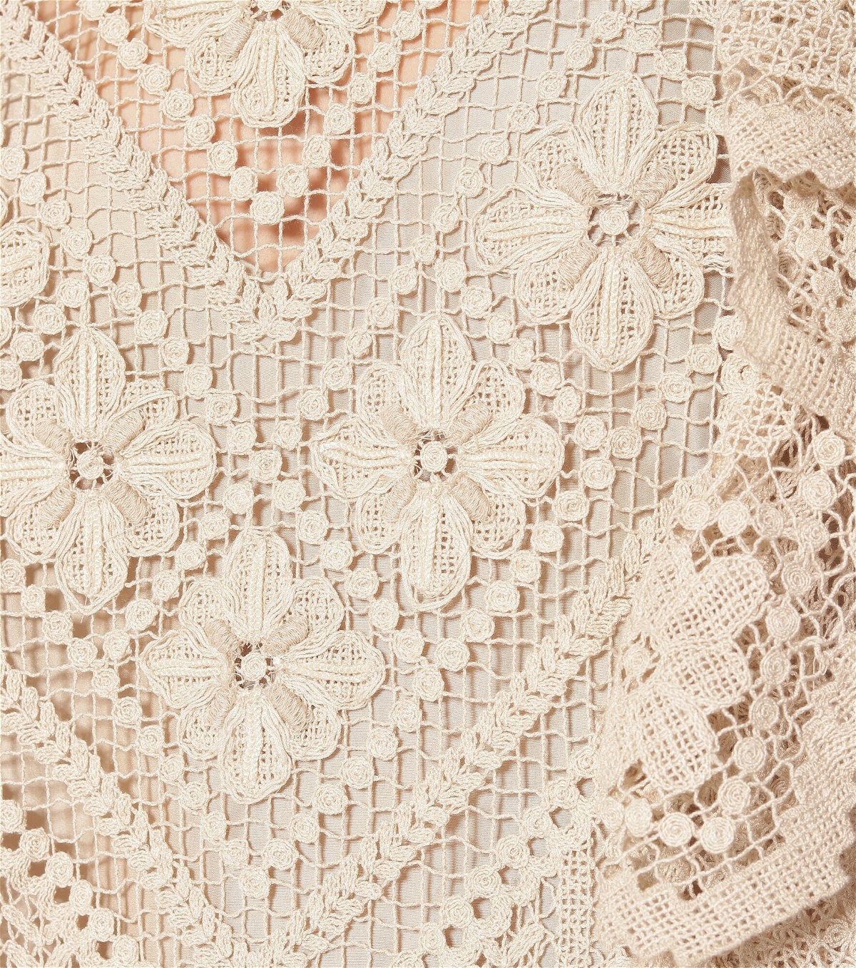 Isabel Marant - Zanetti crocheted cotton minidress Isabel Marant