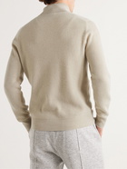 Brunello Cucinelli - Cashmere Half-Zip Sweater - Neutrals