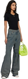 Vivienne Westwood Black Cap Sleeve Bodysuit