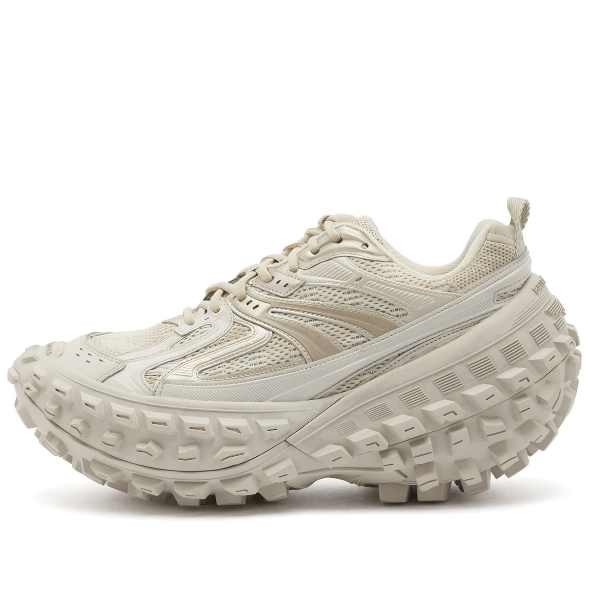 Balenciaga Men's Bouncer Sneakers in Beige Balenciaga