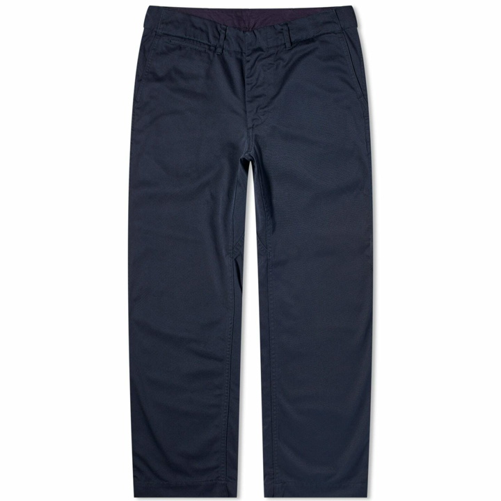 Photo: Nanamica Men's Wide Chino Pant in Navy