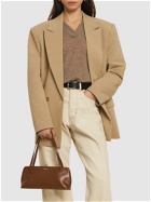 JIL SANDER Small Goji Leather Shoulder Bag