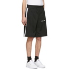 Palm Angels Black Track Shorts