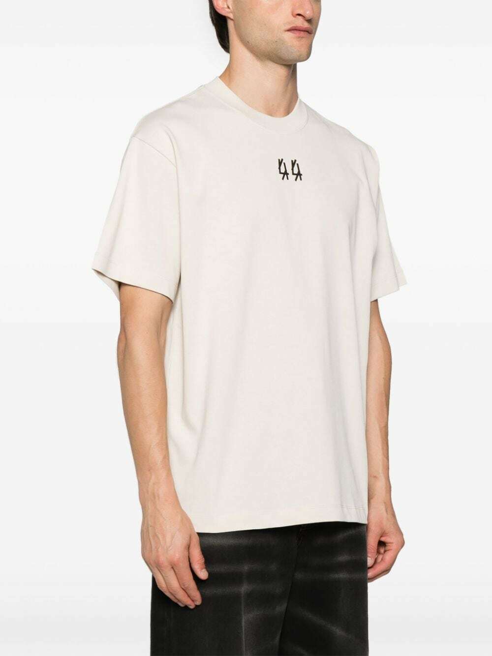 44 LABEL GROUP - T-shirt In Cotone Con Logo 44 Label Group