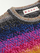 Marni - Striped Chenille Sweater - Multi