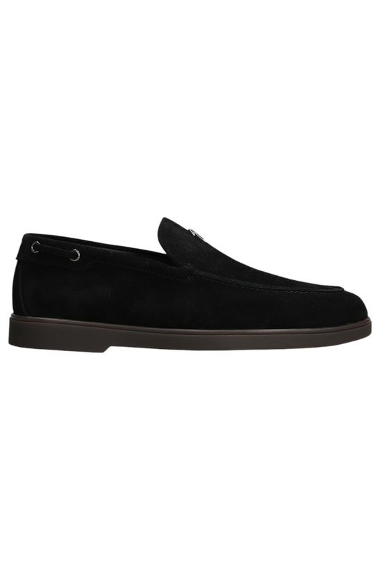 Photo: Giuseppe Zanotti The Maui Loafers In Black Suede
